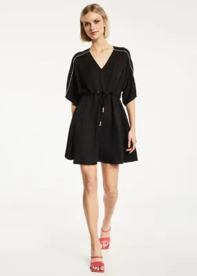 Abito in tessuto jacquard