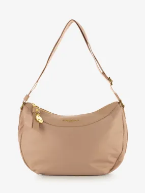 Borsa a tracolla Liberty in nylon cipria