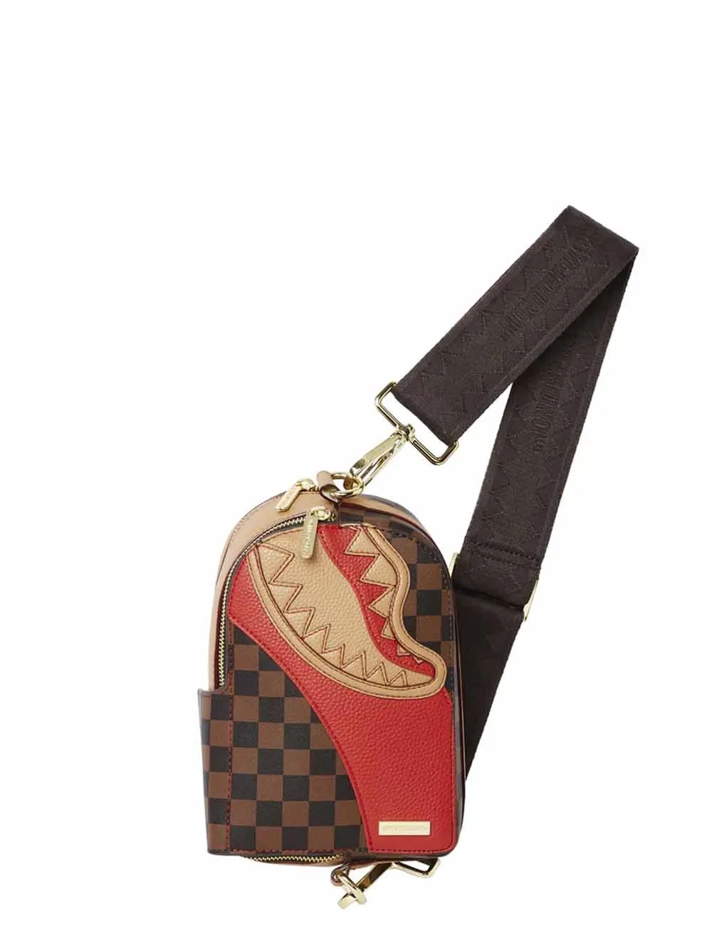 Borsa a tracolla Raceway Backpack Crossbody Marrone