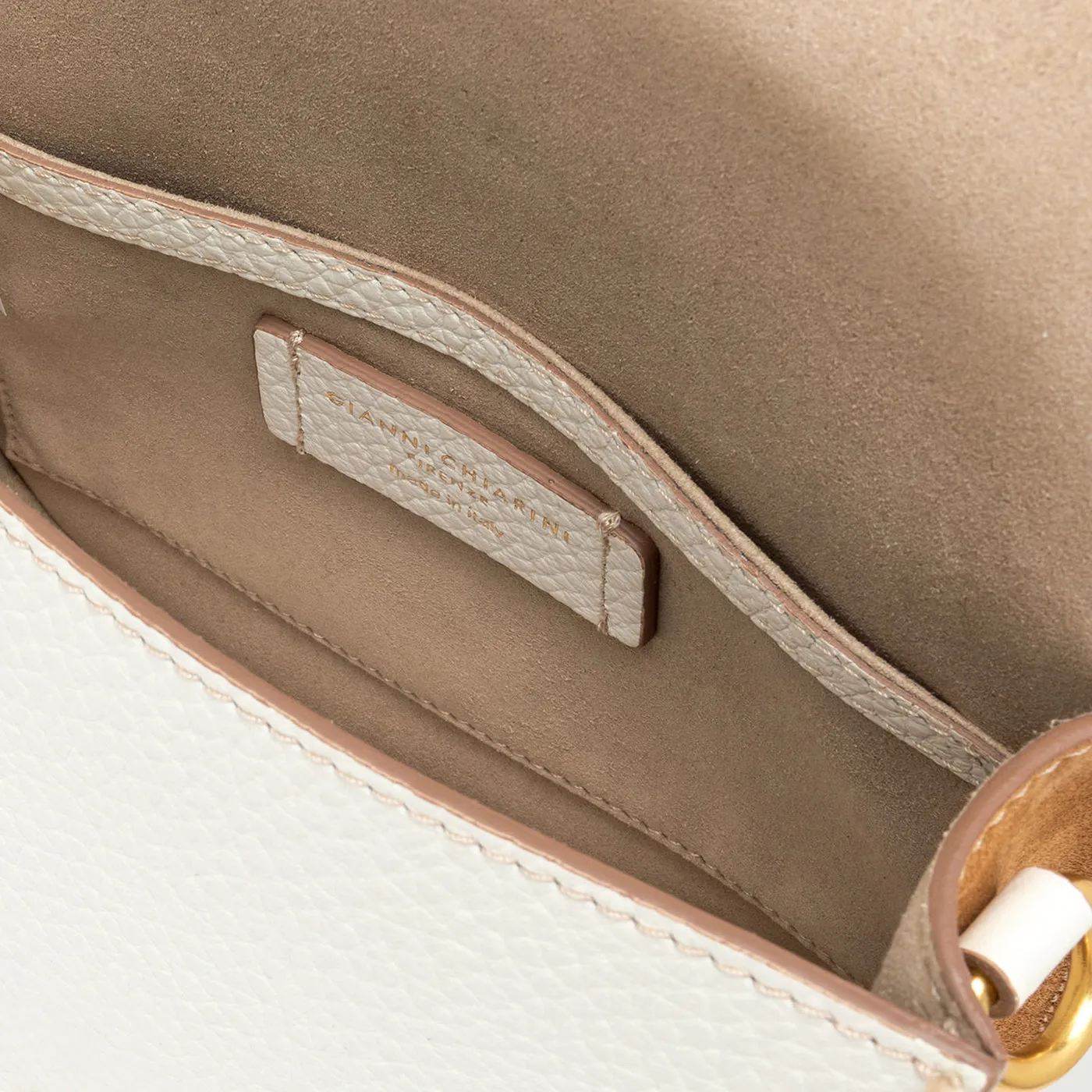Borsa a tracolla Tara in pelle bicolor