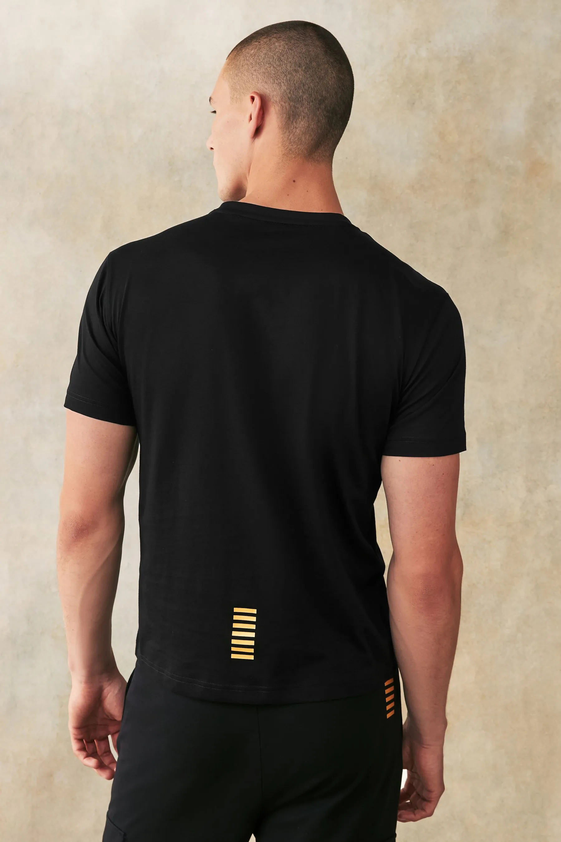 Emporio Armani EA7 Core ID Logo 100% Cotton T-Shirt    