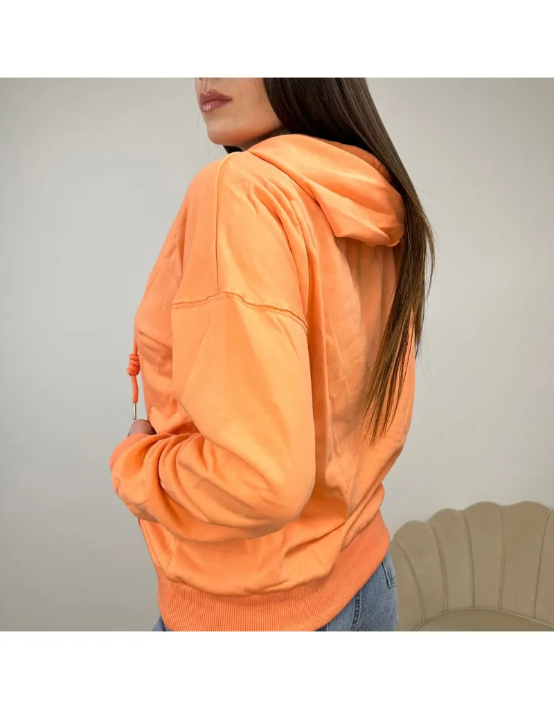 FELPA HEART ARANCIO