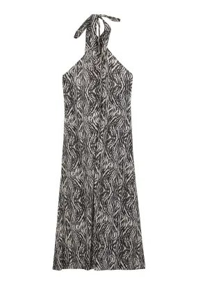 lungo fantasia zebrata - Vestito lungo