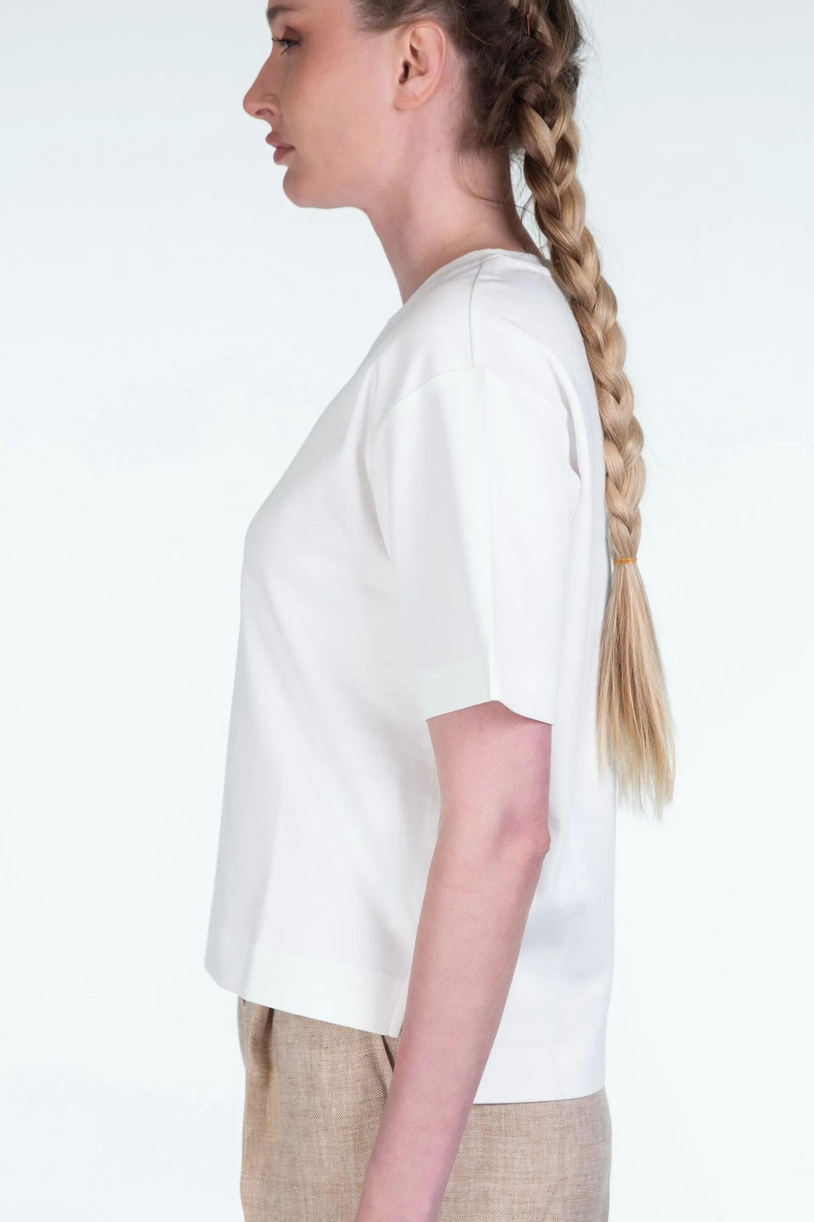 MAX MARA WEEKEND T-shirt in jersey di cotone MULTID