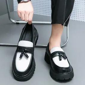 Nuovi mocassini neri da uomo scarpe in pelle verniciata slip traspiranti su scarpe casual solide fatte a mano spedizione gratuit