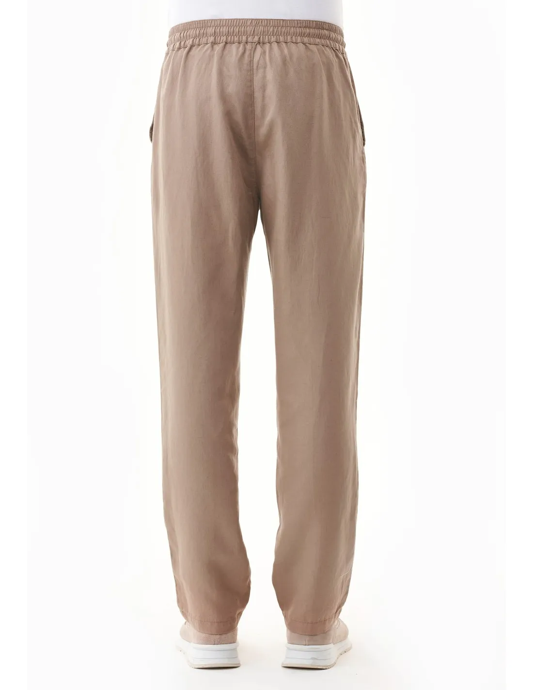 PANTALONE UOMO IN LYOCELL E LINO