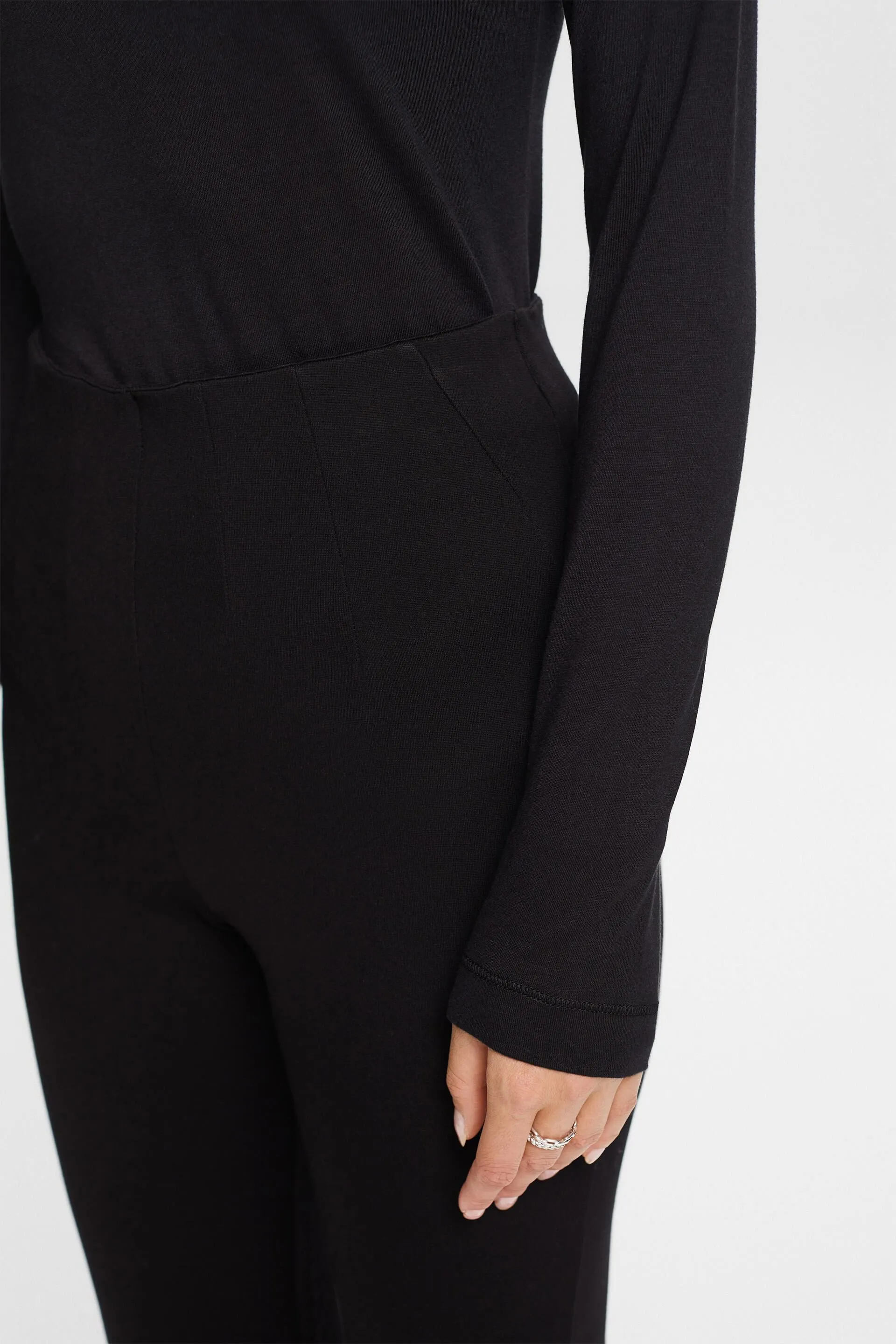 Pantaloni a gamba larga in jersey Punto