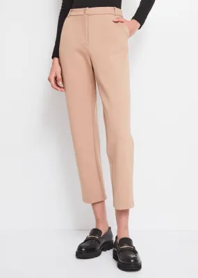Pantaloni cropped stretch