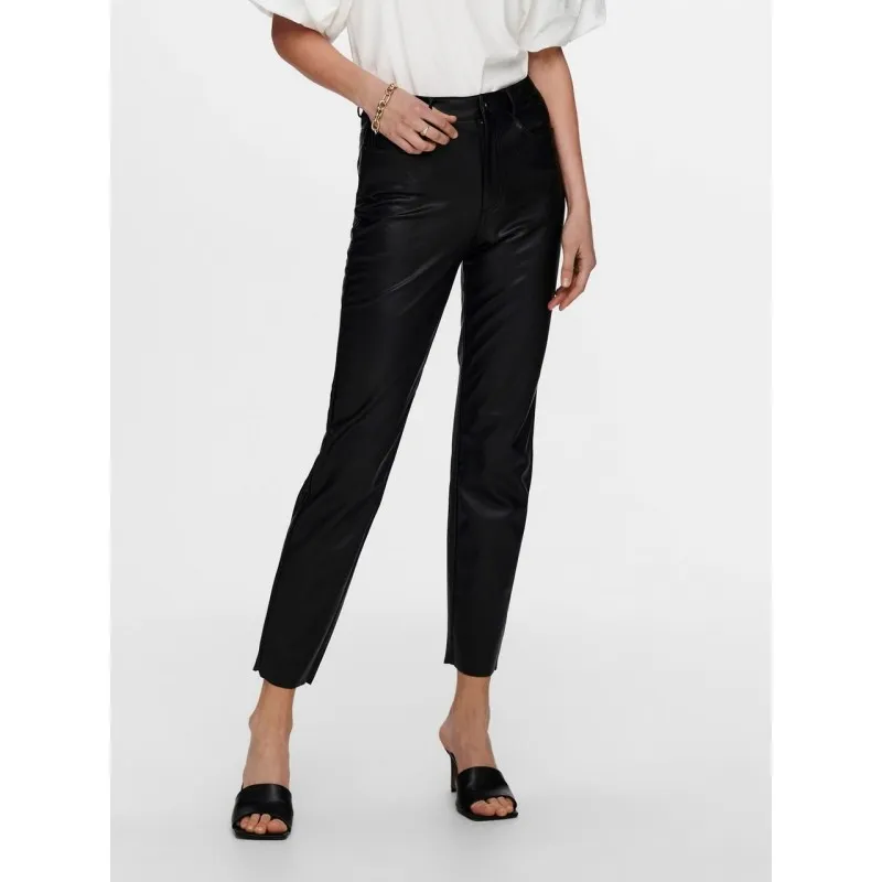 PANTALONI DA DONNA SIMILPELLE ONLY L32
