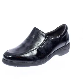 Scarpe comfort slip on in vernice