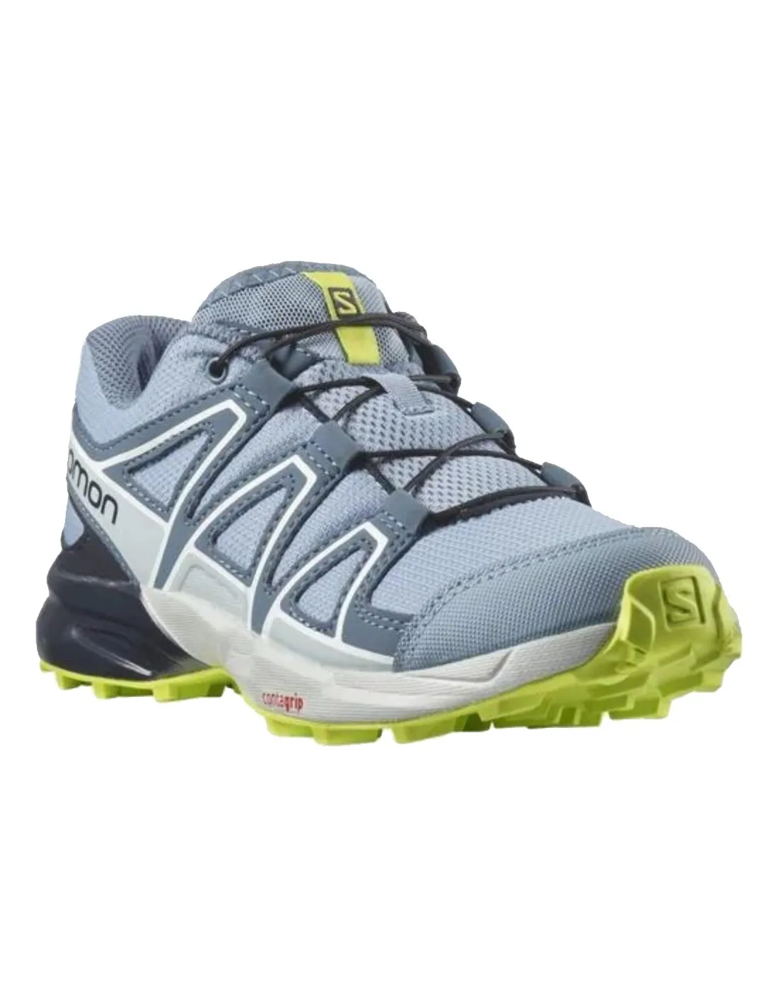 Scarpe Salomon Speedcross J Blu/Lime Acido