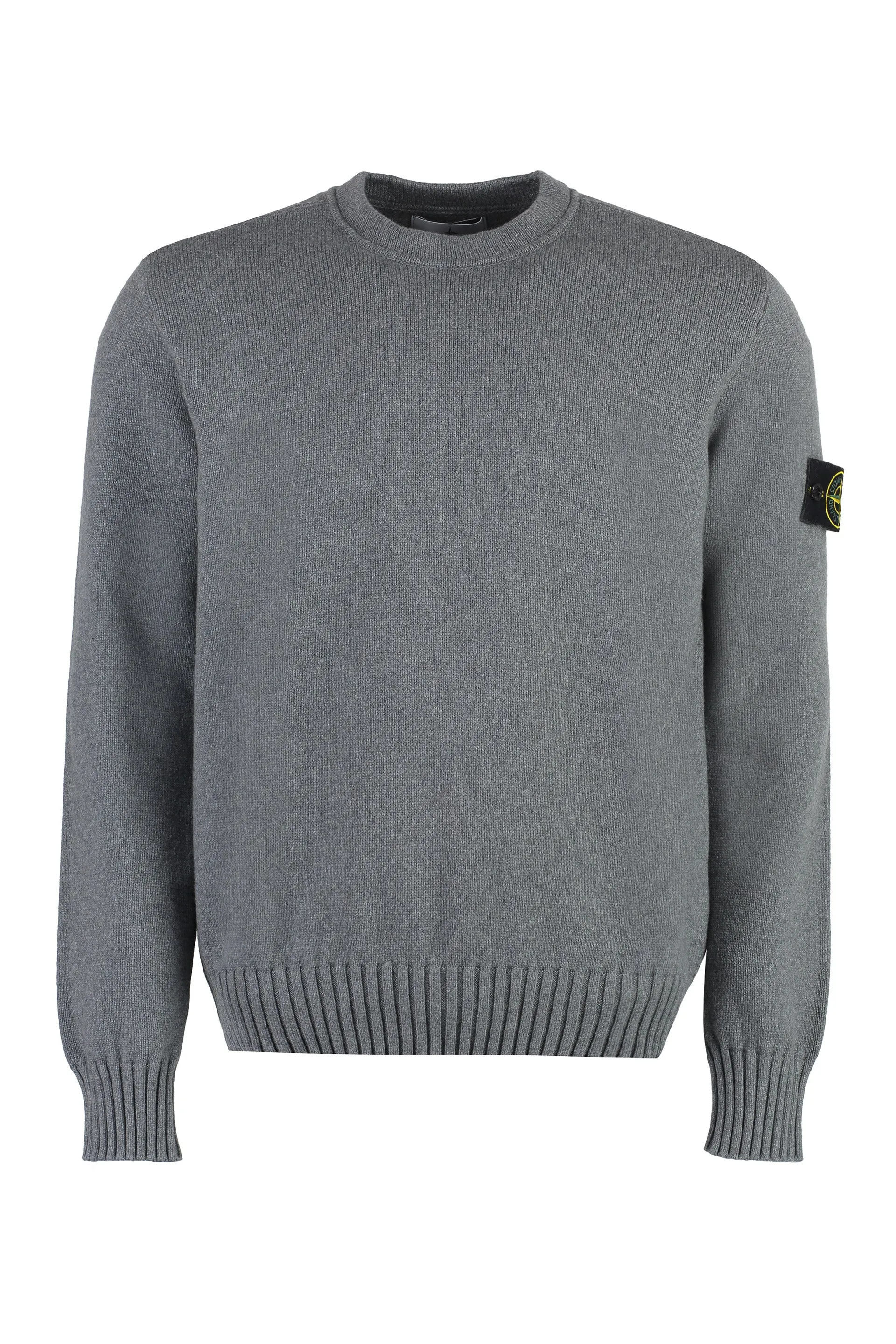 Stone Island Maglione girocollo in misto cotone