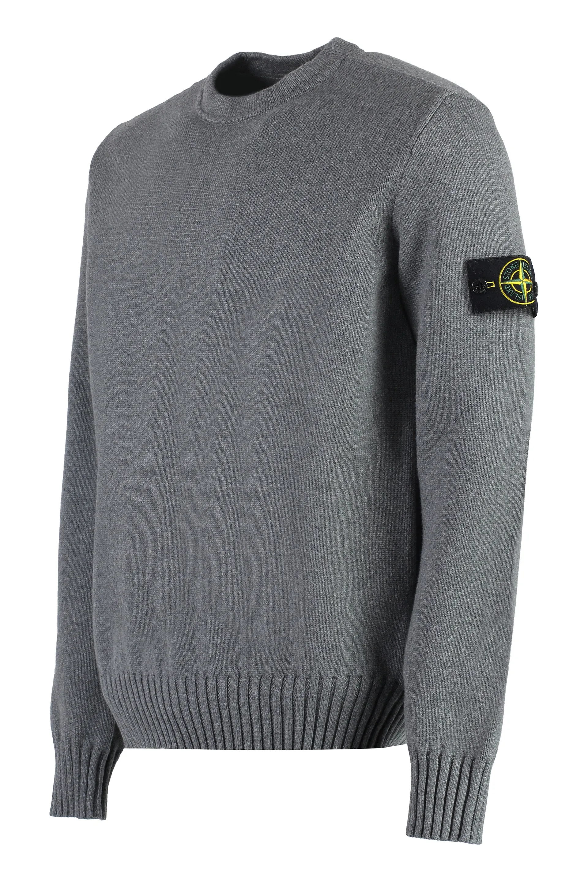 Stone Island Maglione girocollo in misto cotone