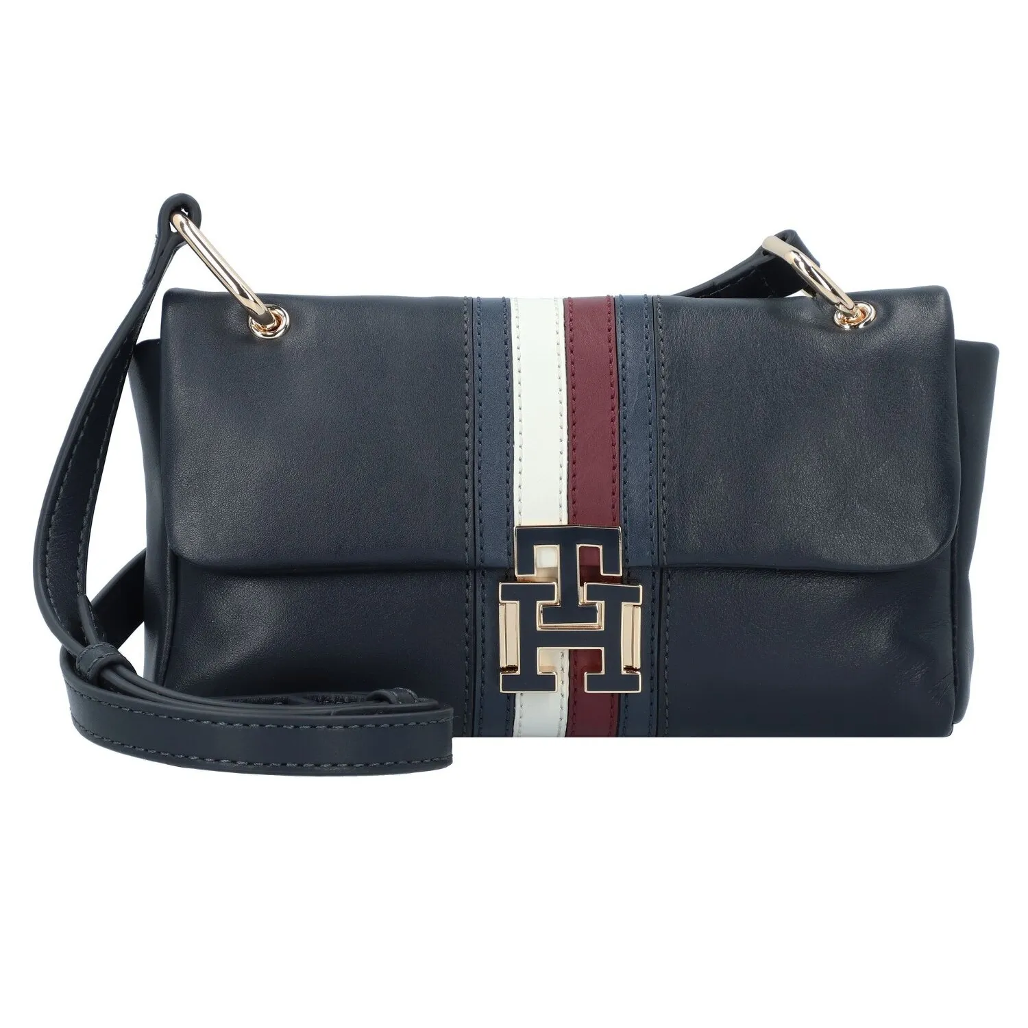 Tommy Hilfiger Pushlock Borsa a tracolla Pelle 23 cm